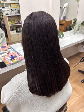 美容室サンク(CINQ) ダークピンク