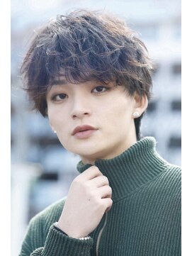 リップス 川崎(LIPPS) ラフドライ波巻きマッシュ