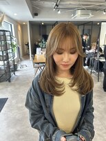 ナンバー(number+)&nbsp;韓国トレンドヘアザクザクレイヤーハッシュカット