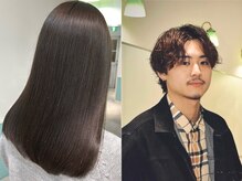 [イシジマ]　縮毛矯正、髪質改善を得意としています！髪でライフスタイルを充実させてみせます。