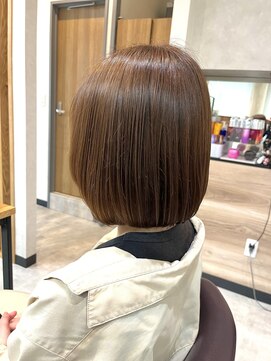 【 hori 】ボブ/オレンジブラウン