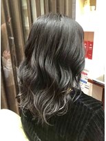 美容室ヒラトヤ 都南店&nbsp;20代30代40代大人かわいいゆるふわスタイル◎黒髪暗髪