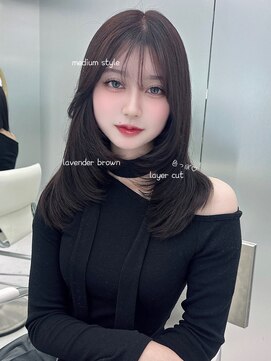 ナツ 梅田店(natsuu) エクステ／髪質改善/韓国／ワンホン／梅田／韓国風／ブリ －チ