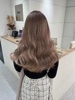 ペレ 渋谷(PELE)&nbsp;ホワイトグレージュ/デジタルパーマ/チェリーブラウン/渋谷