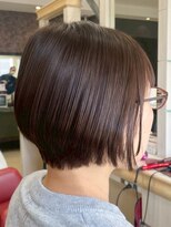 ヘアークリアー 春日部&nbsp;ミセス 大人可愛い20代30代40代ショートボブ アッシュカラー