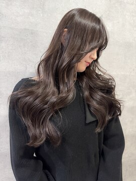 グロウバイニューヨークニューヨーク(Grow by NYNY) 【打越】ロング×ココアグレージュ