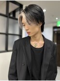 モードウルフ×フェイスフレーミング×ホワイト