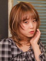 ベレッタ 楠葉店(veretta.)&nbsp;透明感カラー/ネオウルフ/ハイライト/白髪ぼかし/くびれカット