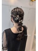 ふんわり華やかhairset