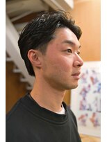 ビュートリアム 鎌倉小町(BEAUTRIUM)&nbsp;低め刈り上げ×ゆるパーマ大人ショート