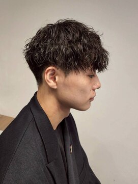 サイクル(CYCLE) MEN'S HAIR/波巻きツイストスパイラル/リバースセンターパート