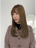 ジーナ 福岡天神(Zina)&nbsp;レイヤーカット/レイヤー/ロング/トリートメント