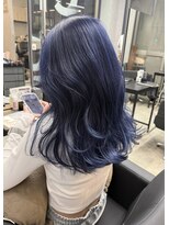 シエンゴールド(CIEN gold)&nbsp;ブルーカラー/ブリーチ/寒色カラー#浜松駅#カラー#ブリーチ
