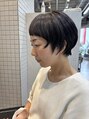 ラズベリーパイ(raspberry pie)&nbsp;直毛多毛さんシルエットをコントロールお任せショートスタイル