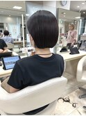 ワンホンレイヤー/ミルクティーブロンド/ダークブルー/平塚駅