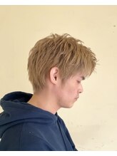 アーシュナチュラリー(h naturally.)&nbsp;ラフショート×ハイトーンベージュ