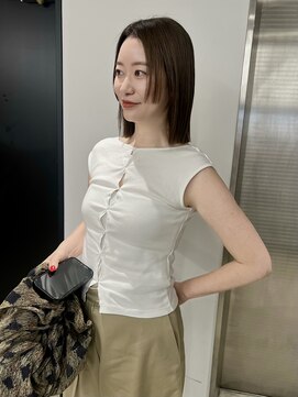 トゥエル バイ ディプティモイラ(tuelu by dipty MOILA) 収まりのいいボブカット