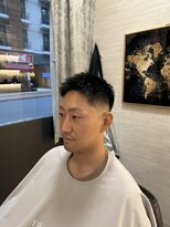 アントレース 東池袋店(UNTRACE)&nbsp;フェードアップバンクショート【メンズ/バーバー/理容室】