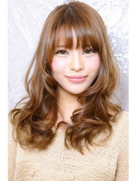 ミッシェル アフロート(michelle afloat) セミロングもラウンドCカーブカットでキレイ可愛く☆