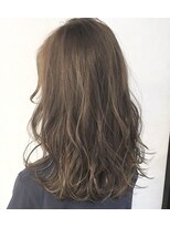 ヘアーメイクブランニュー セントラル 西大寺店(hair make Brand new central) オリーブグレージュロングレイヤー