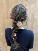 ☆編み下ろしアレンジ☆【結婚式/披露宴/パーティー/二次会】