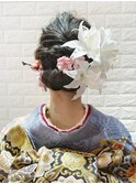 【The coast by Neolive】成人式ヘアセットシニヨン