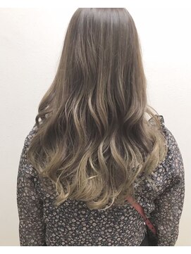 フロート 小阪店(float) シルキーベージュ_ココアブラウン,フリンジウェーブ