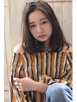 メーヴェ(Mowen) mowen前髪xセシルカットxココアブラウンxフリンジウェーブ