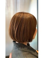 クルニエ(crenier)&nbsp;crenierで作る丸みミニボブ＠やんわりベージュ●