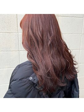 ヘアーリゾート モアナ(hair Resort moana) 高発色オレンジブラウンカラー