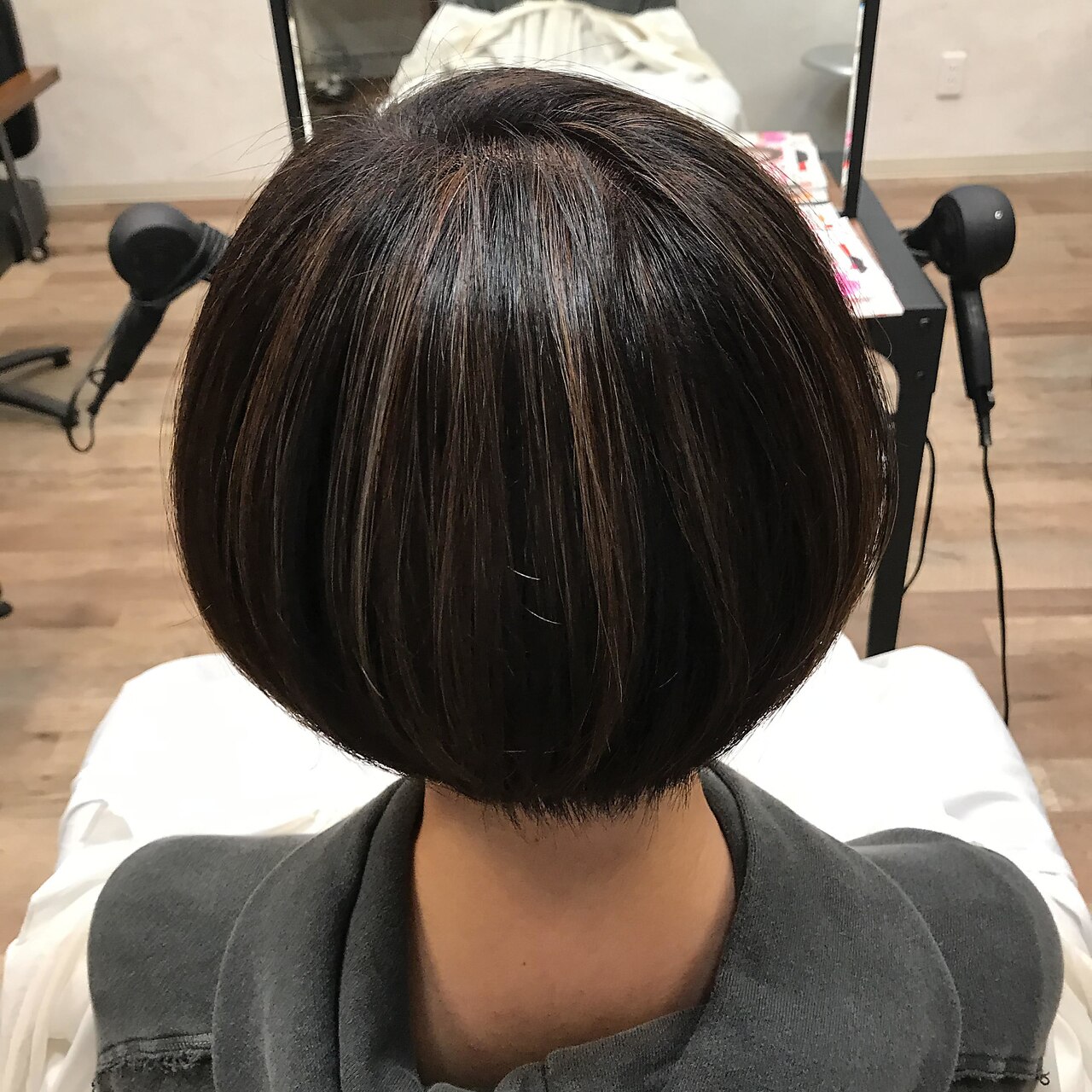 大切な人へのギフト探し 3Dカラーで白髪ぼかし♪艶ボブ：L096966431｜フラココ 神楽坂 その他