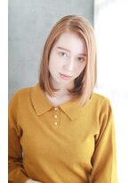 シュシュット(chouchoute)&nbsp;吉祥寺3分黒髪ホワイトアッシュショートパーマエアリーミディ052