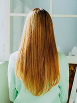 アラワラブルー(arrawarra blue)&nbsp;センター分けロングスタイル/20代/30代/40代/50代/倉敷/白楽町