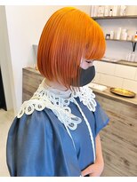 イル(ill)&nbsp;オレンジ　イルミナカラー　ハイブリーチ　透明感