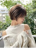 大人ショートボブ/小顔ショート【越谷/せんげん台】