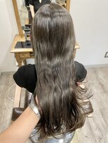 サク(Sac.)&nbsp;グレージュカラー×アッシュブラックSac.恵比寿　栃木優佑