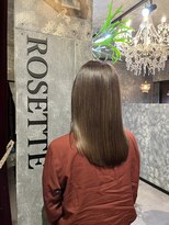 ロゼット(ROSETTE)&nbsp;セミストレート×シークレットハイライト