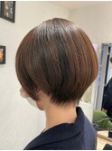 【麻布十番】襟足すっきりショートボブ