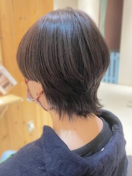 タイズ(ties) 20代30代大人可愛い小顔ショート丸みボブウルフカット