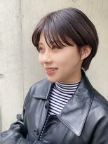 パドル(Paddle)&nbsp;ハンサムショート/ショートボブ/チョコブラウン/チョコカラー