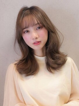 アグ ヘアー ブライト 沼津店(Agu hair bright) 《Agu hair》韓国風★鎖骨下ミディアム