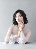 AXIS北野　うぶバングウェーブボブ