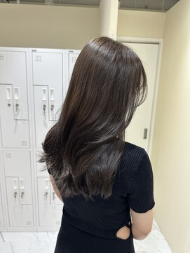 シェノン サントル(CHAINON CENTRE) 前髪/マチルダボブ/ピンクベージュ/インナーグレージュ