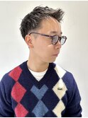【FOLK】メンズは好印象・清潔感☆刈り上げ2ブロショート♪