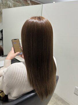 イレス 新札幌店(IRESU) ドレスヘア/アッシュブラウン/髪質改善
