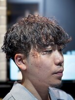 オトコデザイン(OTOKO DESIGN)&nbsp;波巻きパーマ　マッシュ　メンズ