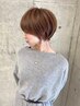 松本指名限定　くびれショート＋生カラー＋TOKIOトリートメント