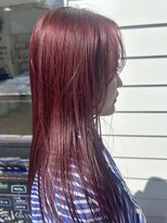 バズ(BUZZ) 秋っぽカラーは赤髪★秋山