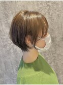 ショート/ショートボブ/くびれショート/丸みショート