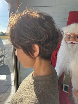 ヘアーサロン凛 ショートのパーマスタイル